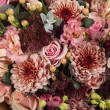 Букет «Бархатистый звон» с розой и хризантемой вид 1