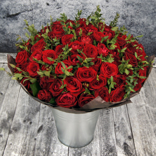 Букет Классический из 101 красной розы