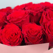 Букет из 11 красных роз вид 3