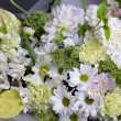 Букет Легкое прикосновение из светлых гвоздик и хризантем вид 2